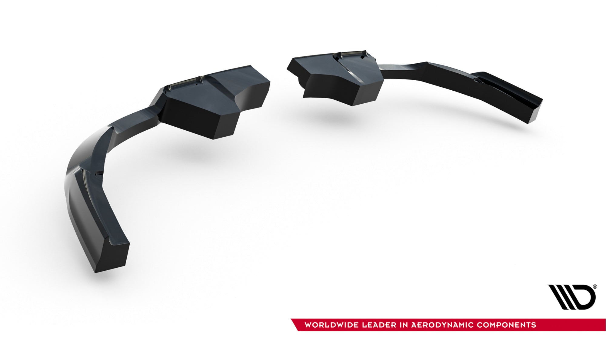 Prelungire splitter bara spate Mini Countryman JCW U25 2023- v1 - Maxton Design