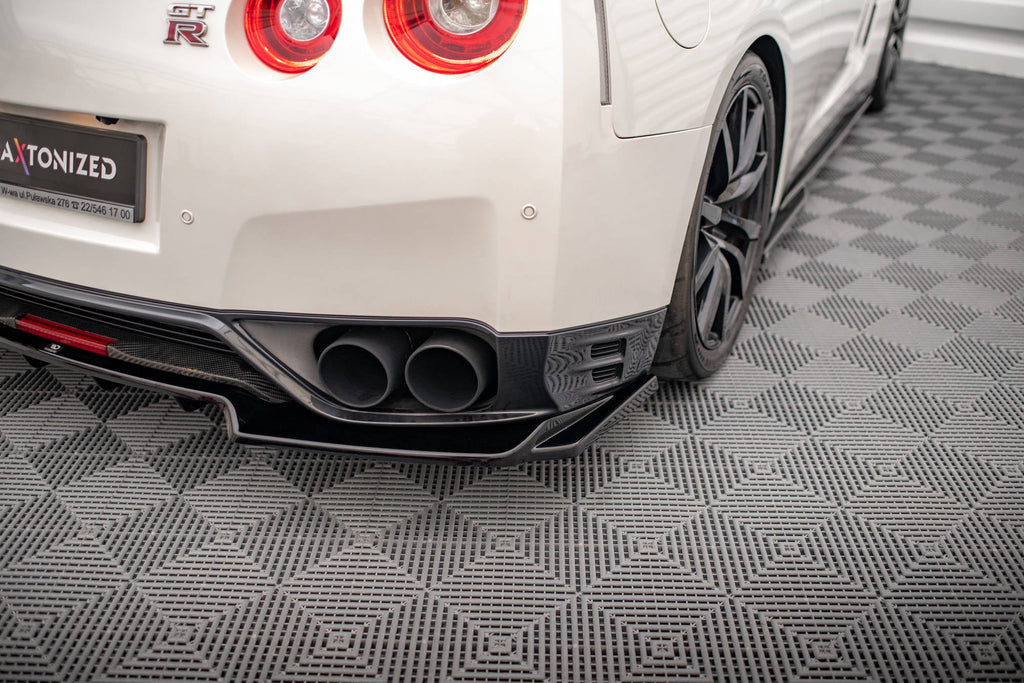 Prelungire splitter bara spate Nissan GTR R35 Facelift 2011-2016 v1 - Maxton Design