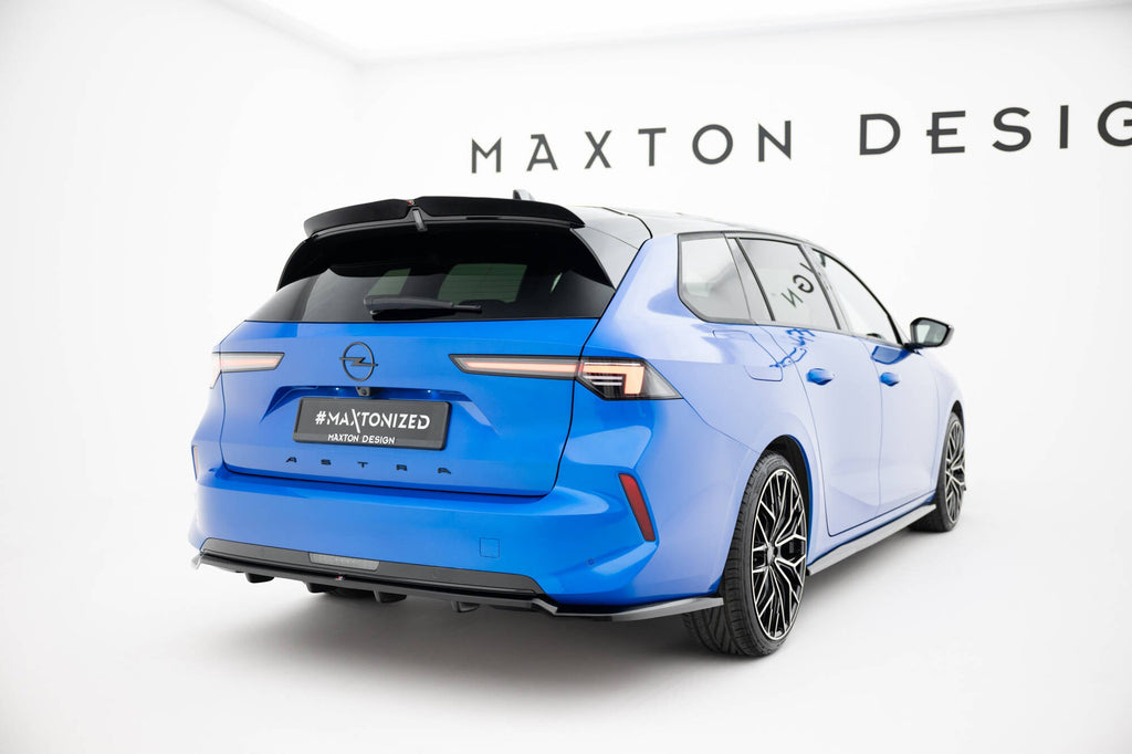 Prelungire splitter bara spate Opel Astra Sports Tourer L 2022- v1 - Maxton Design