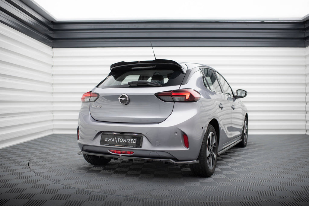 Prelungire splitter bara spate Opel Corsa F (Mk6) 2019- v1 - Maxton Design