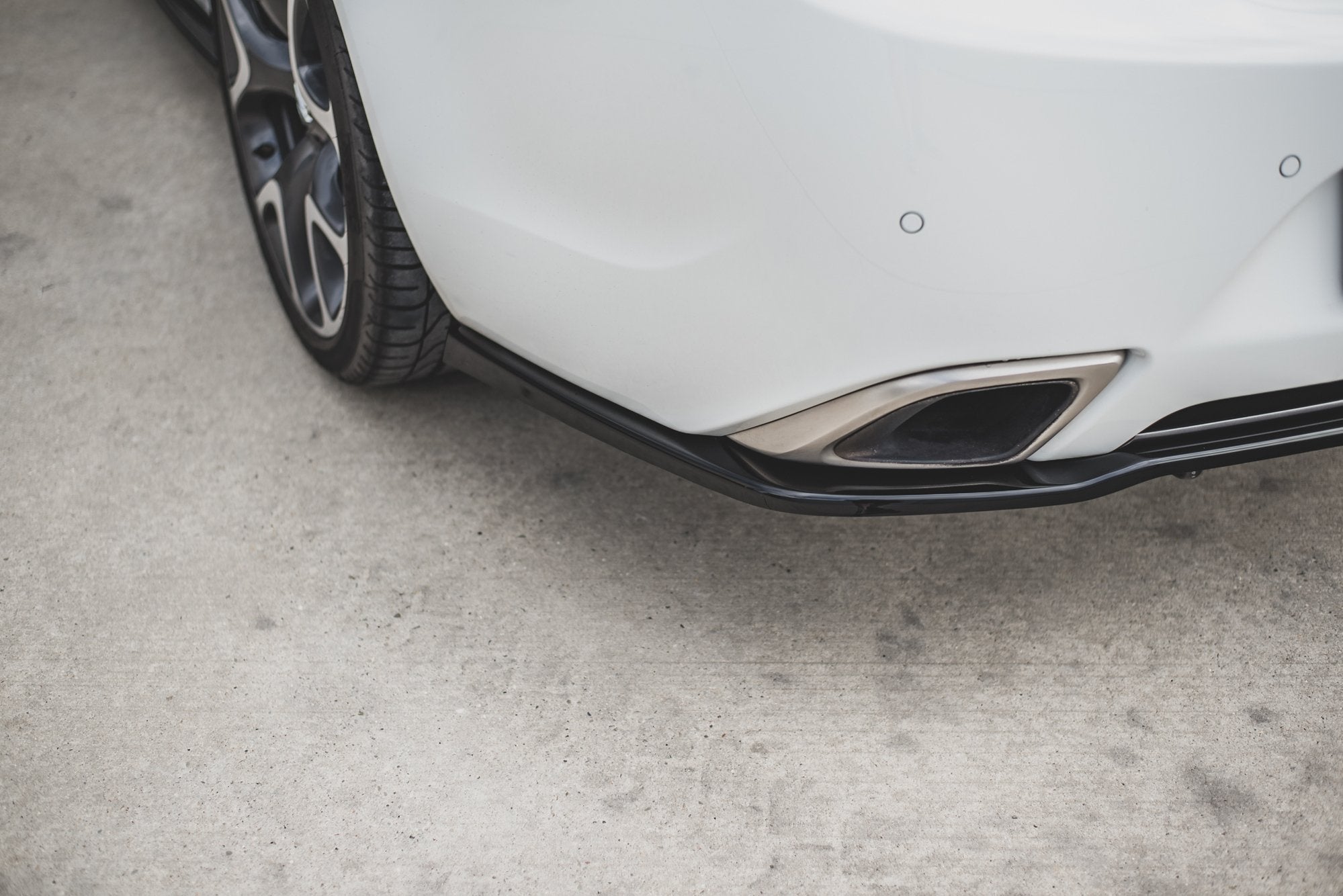 Prelungire splitter bara spate Opel Insignia Mk1 OPC Facelift 2013-2017 v2 - Maxton Design