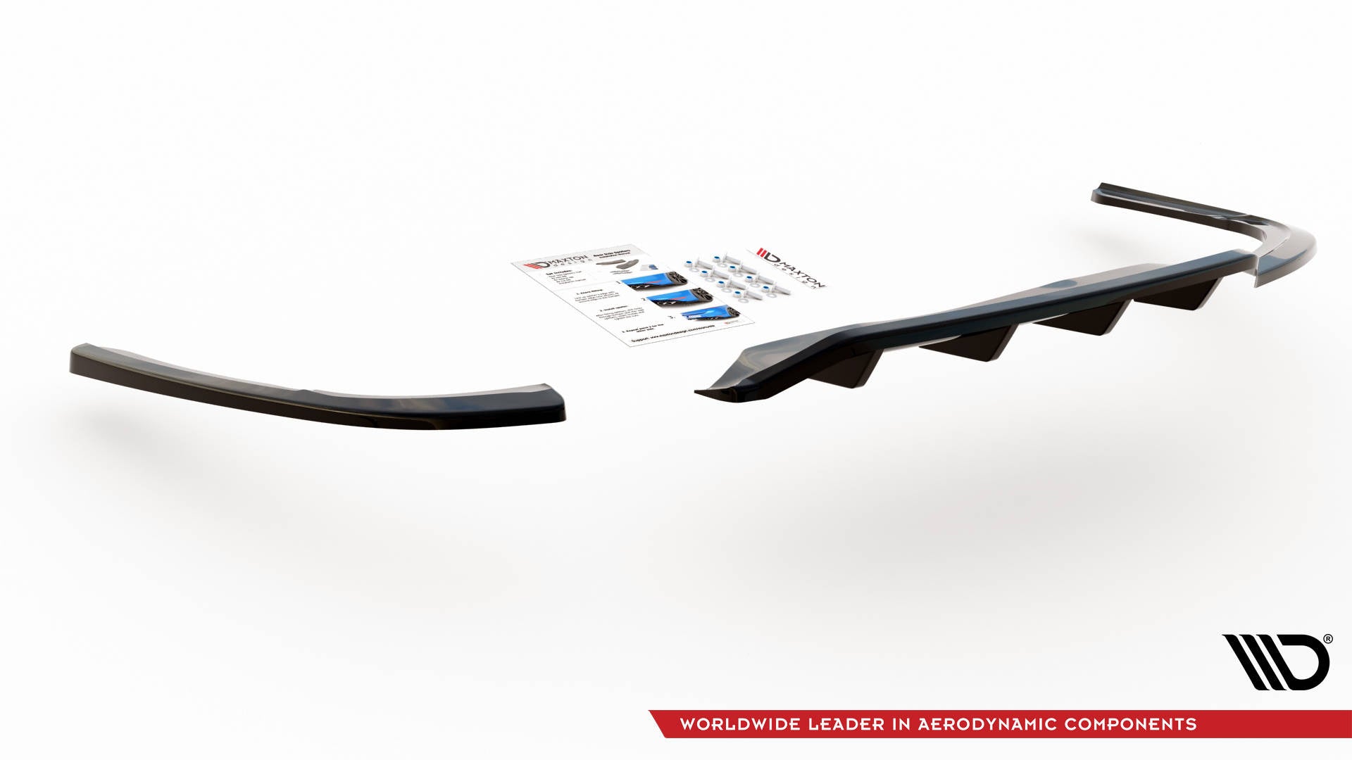 Prelungire splitter bara spate Opel Insignia Mk2 2017- v1 - Maxton Design