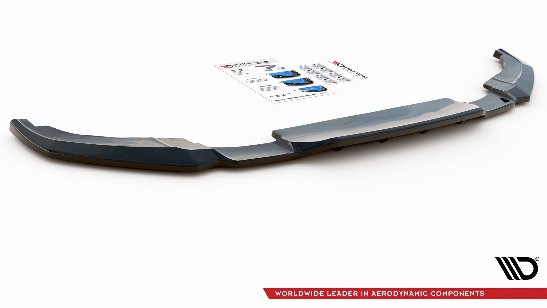 Prelungire splitter bara spate Peugeot 2008 Mk2 2019- v1 - Maxton Design