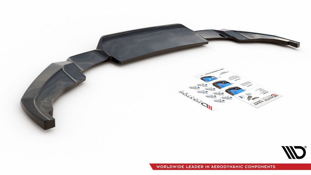 Prelungire splitter bara spate Peugeot 2008 Mk2 2019- v1 - Maxton Design