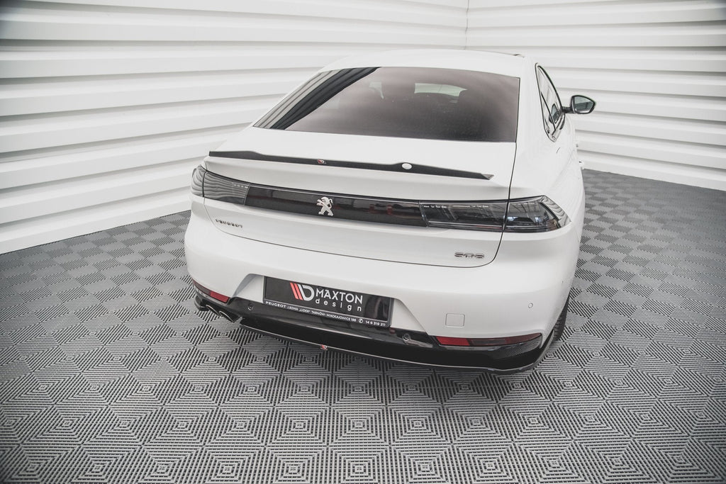 Prelungire splitter bara spate Peugeot 508 GT-Line Mk2 2018- v4 - Maxton Design