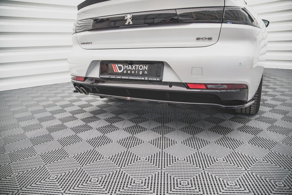 Prelungire splitter bara spate Peugeot 508 GT-Line Mk2 2018- v4 - Maxton Design