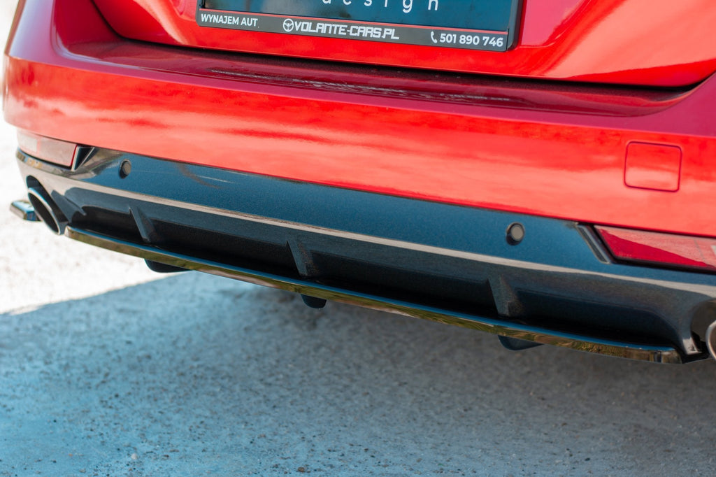 Prelungire splitter bara spate Peugeot 508 Mk2 SW 2018- v2 - Maxton Design