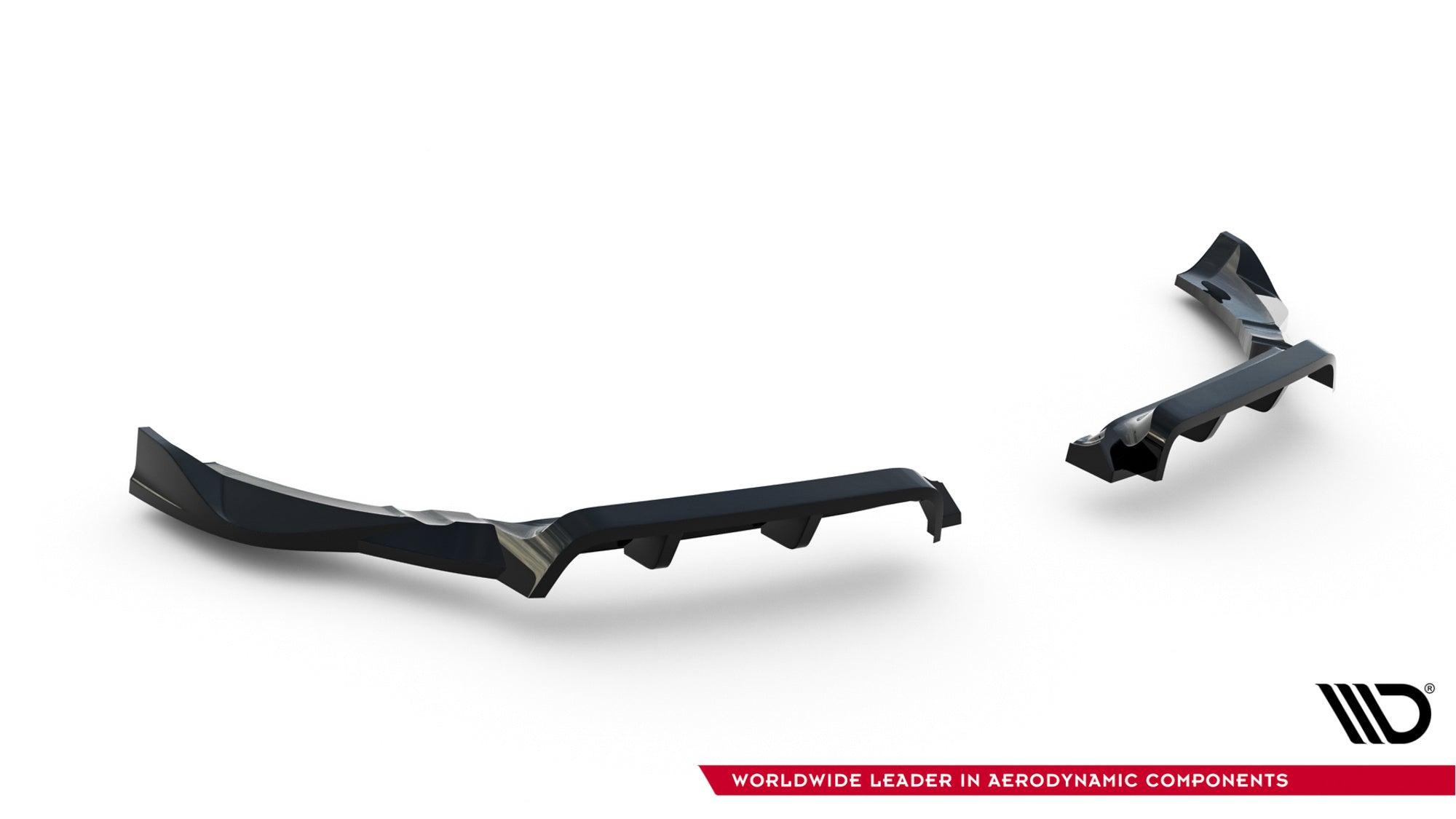 Prelungire splitter bara spate Porsche 718 Cayman GTS 982c 2016-2025 v3 - Maxton Design