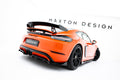 Prelungire splitter bara spate Porsche 718 Cayman GTS 982c 2016-2025 v3 - Maxton Design