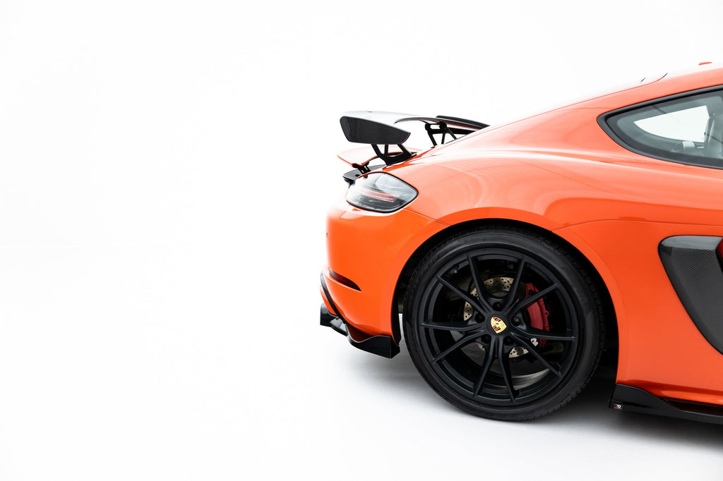 Prelungire splitter bara spate Porsche 718 Cayman GTS 982c 2016-2025 v3 - Maxton Design
