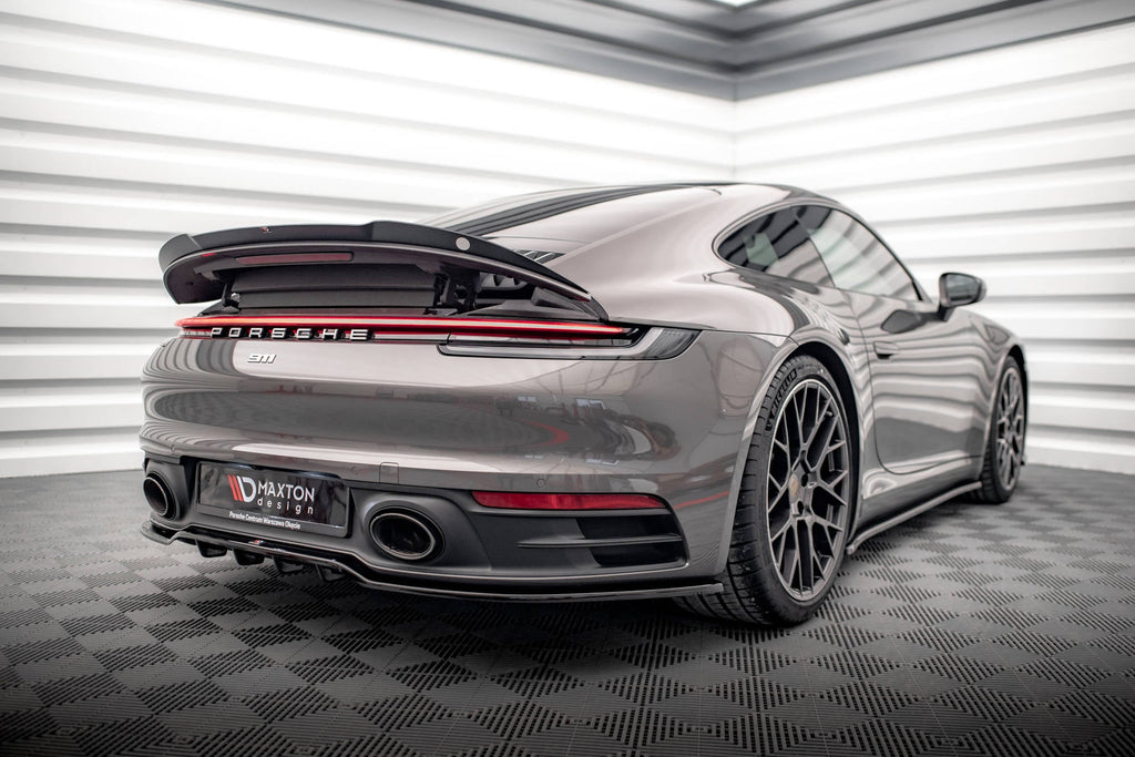 Prelungire splitter bara spate Porsche 911 Carrera 4S 992 2019- v1 - Maxton Design