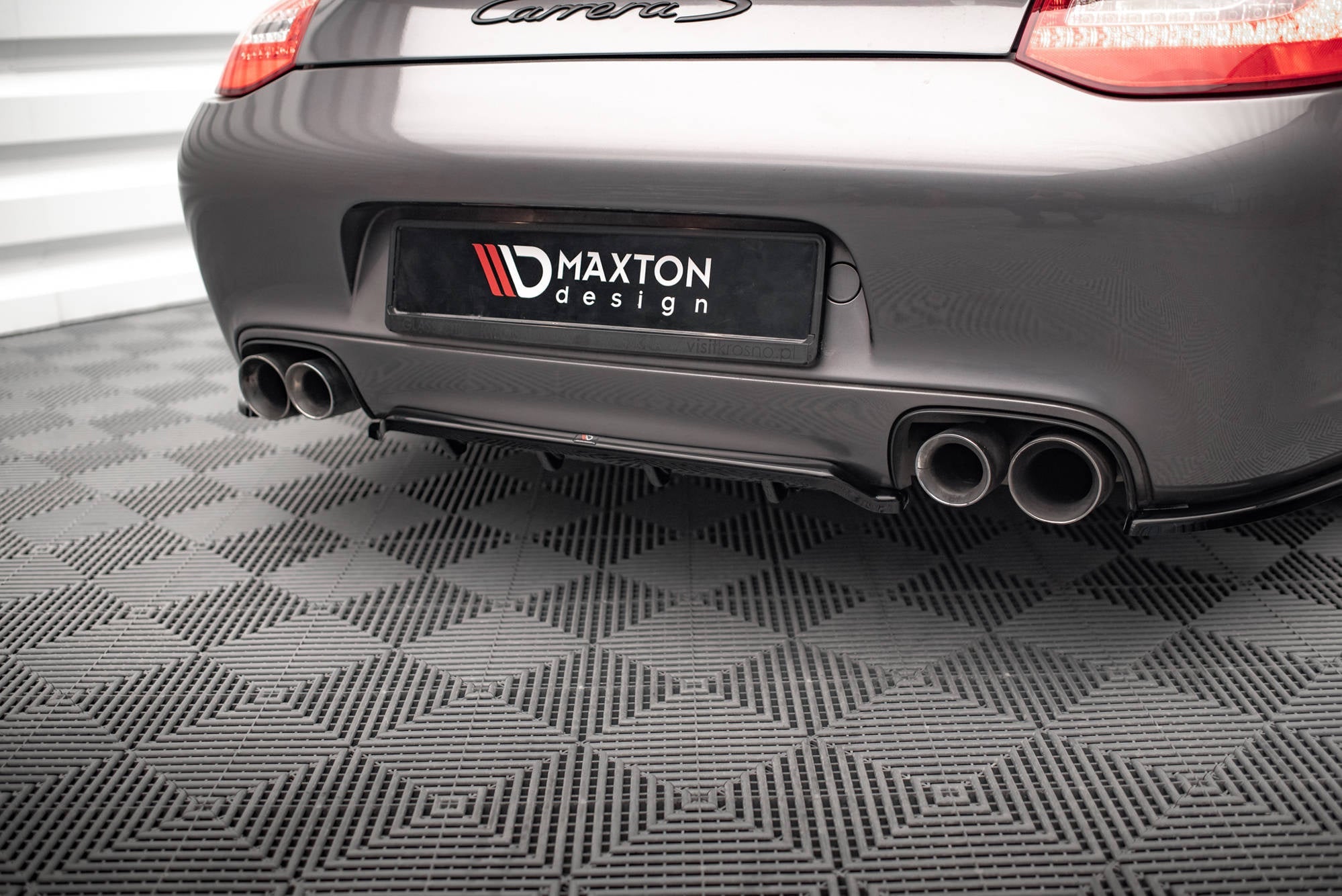 Prelungire splitter bara spate Porsche 911 Carrera / Carrera GTS 997 Facelift 2009-2011 v1 - Maxton Design