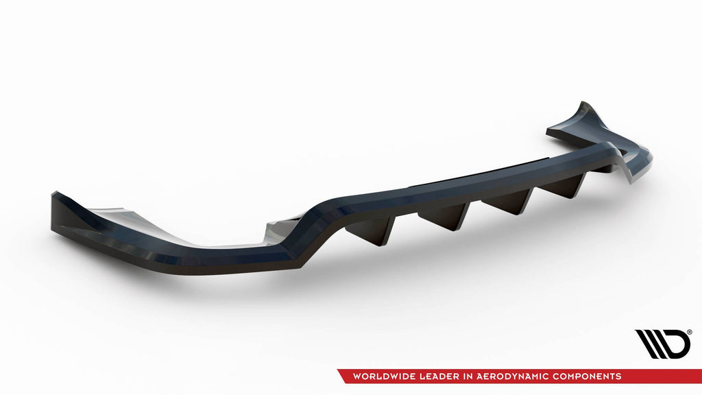 Prelungire splitter bara spate Porsche Cayenne Mk2 Facelift 2014-2018 v3 - Maxton Design