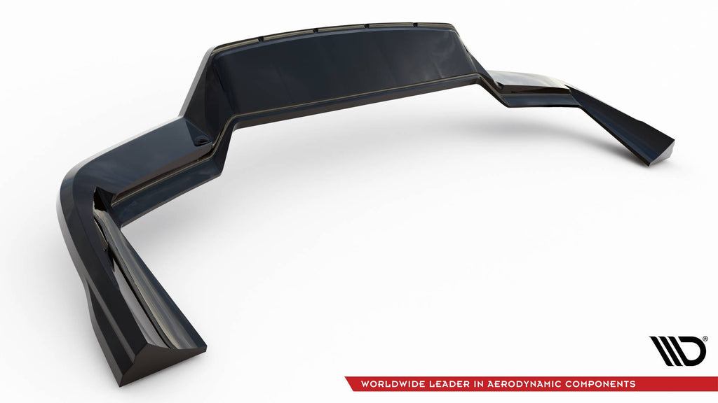 Prelungire splitter bara spate Porsche Cayenne Sport Design Mk3 2018-2023 v1 - Maxton Design
