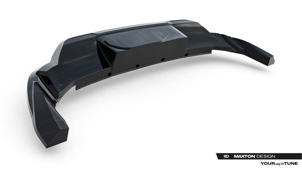 Prelungire splitter bara spate Porsche Macan EV Mk1 2024- v1 - Maxton Design