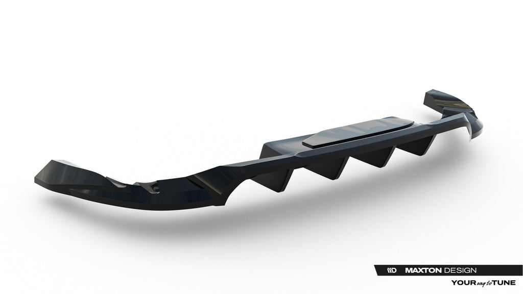Prelungire splitter bara spate Porsche Macan EV Mk1 2024- v1 - Maxton Design