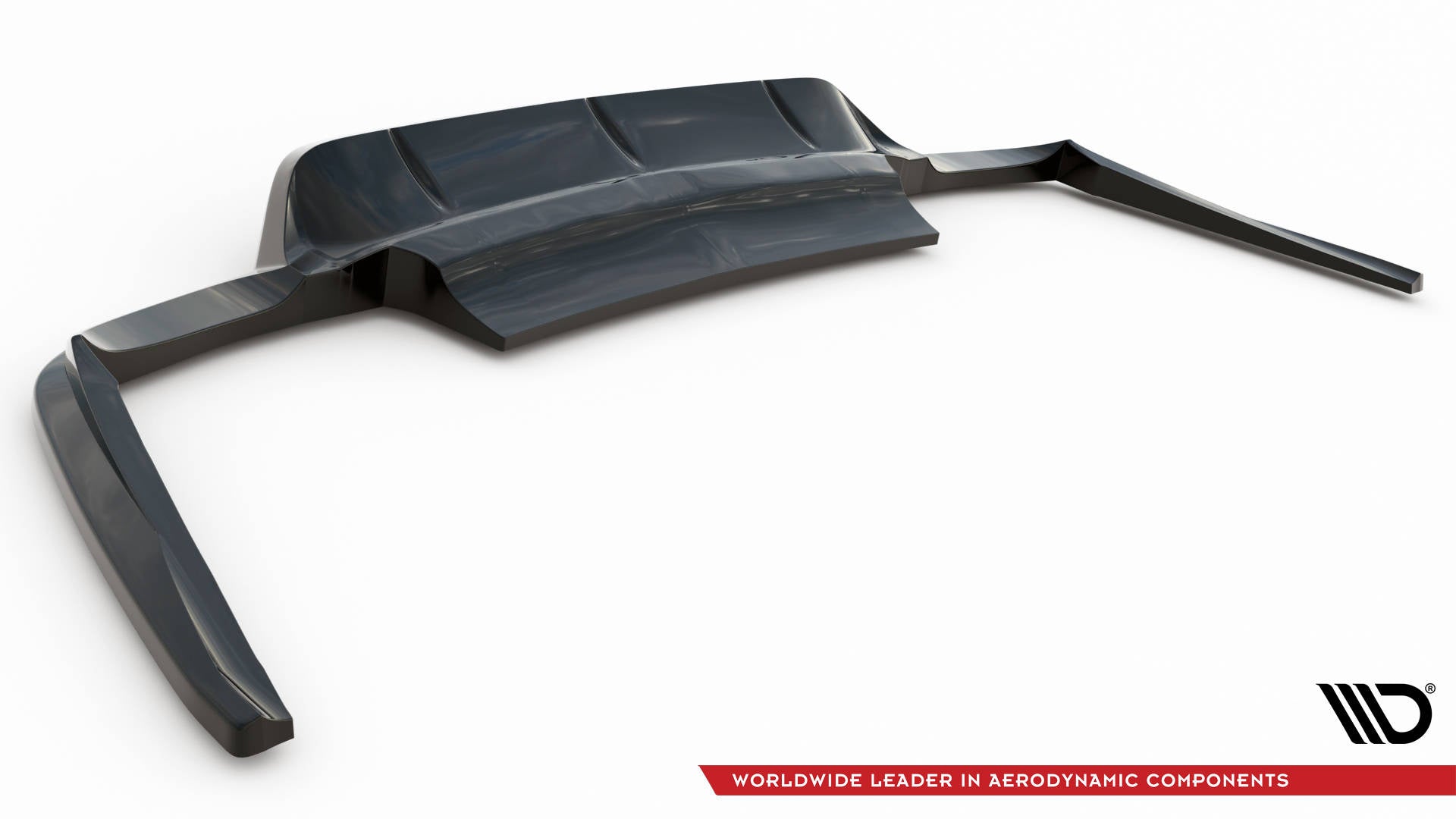 Prelungire splitter bara spate Porsche Panamera Turbo 970 2009-2013 v6 - Maxton Design