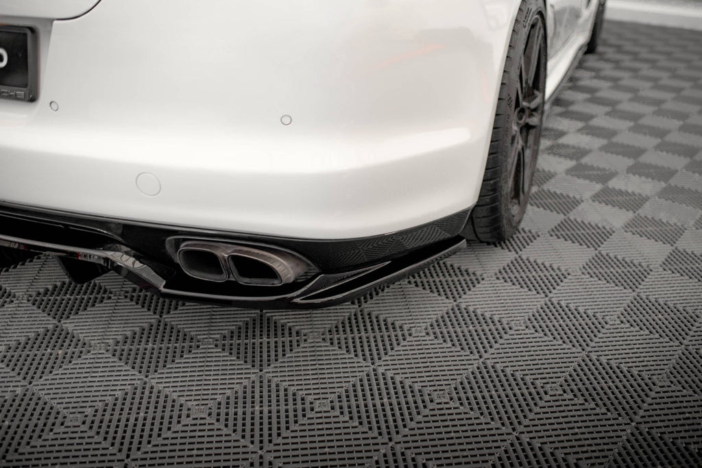Prelungire splitter bara spate Porsche Panamera Turbo 970 2009-2013 v6 - Maxton Design