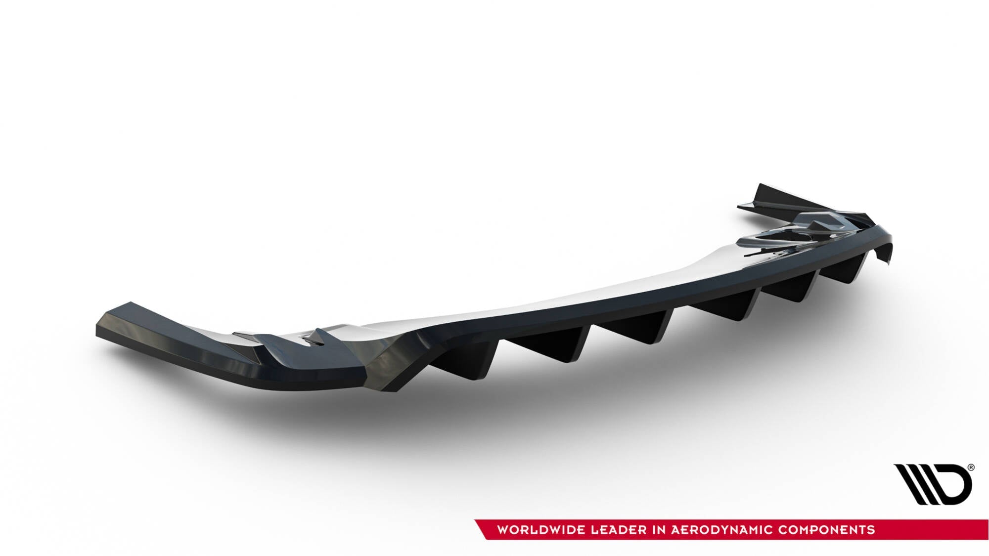 Prelungire splitter bara spate Porsche Taycan Turbo S Mk1 2019-2024 v3 - Maxton Design