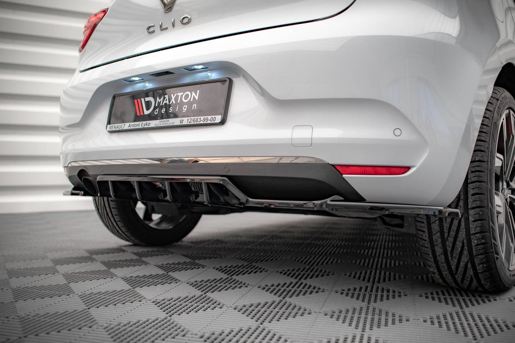 Prelungire splitter bara spate Renault Clio Mk5 2019- v1 - Maxton Design