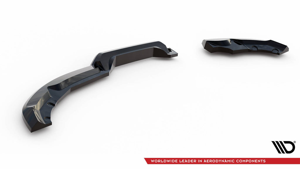 Prelungire splitter bara spate Renault Clio R.S. Line Mk5 2019-2023 v3 - Maxton Design