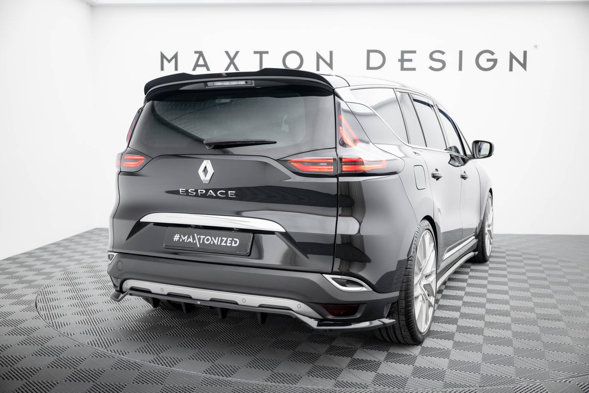 Prelungire splitter bara spate Renault Espace Mk5 Facelift 2019-2023 v1 - Maxton Design
