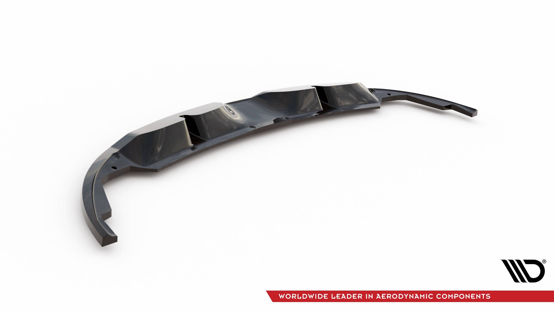 Prelungire splitter bara spate Renault Megane RS Mk3 2010-2015 v5 - Maxton Design