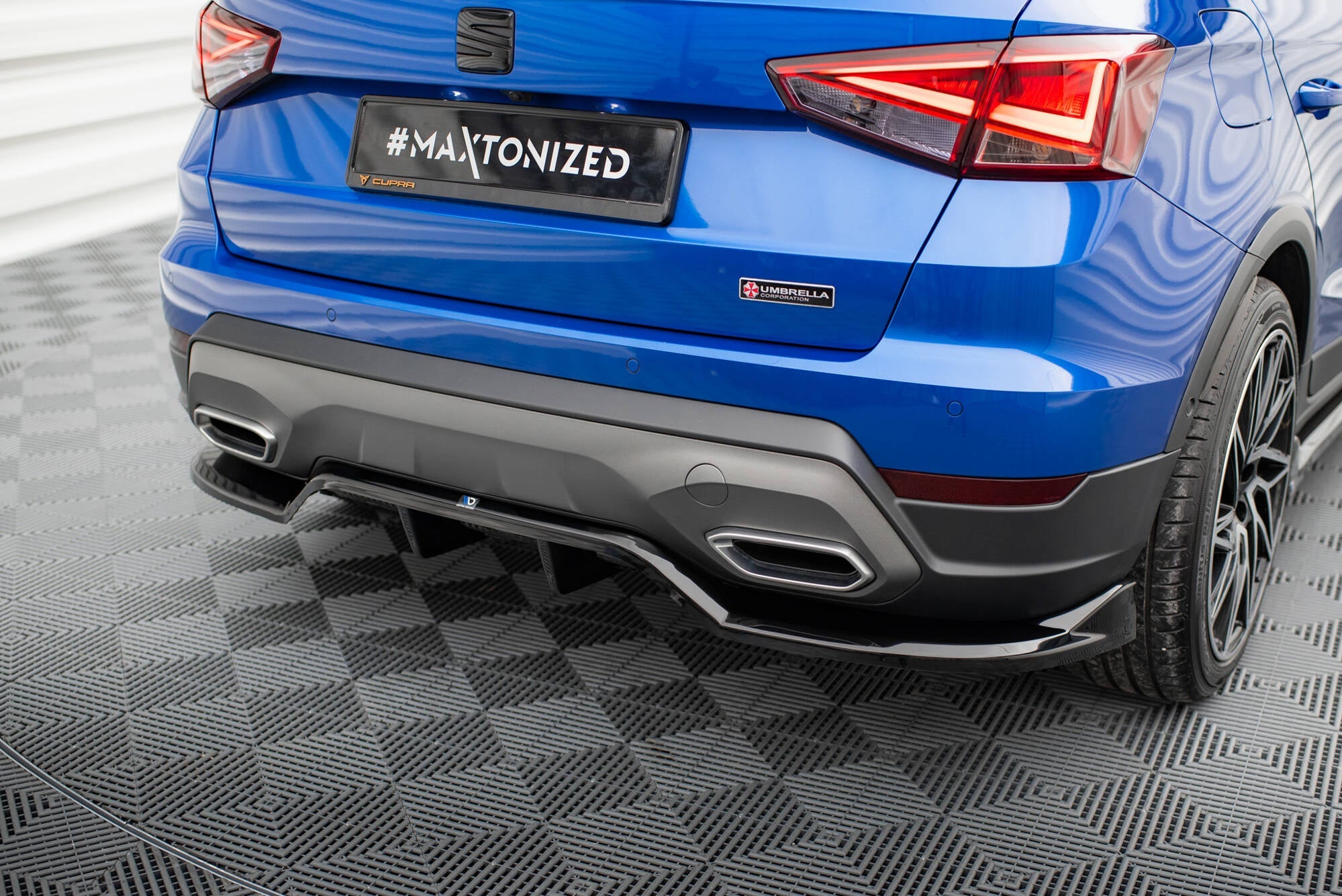 Prelungire splitter bara spate Seat Arona FR Mk1 Facelift 2021- v2 - Maxton Design