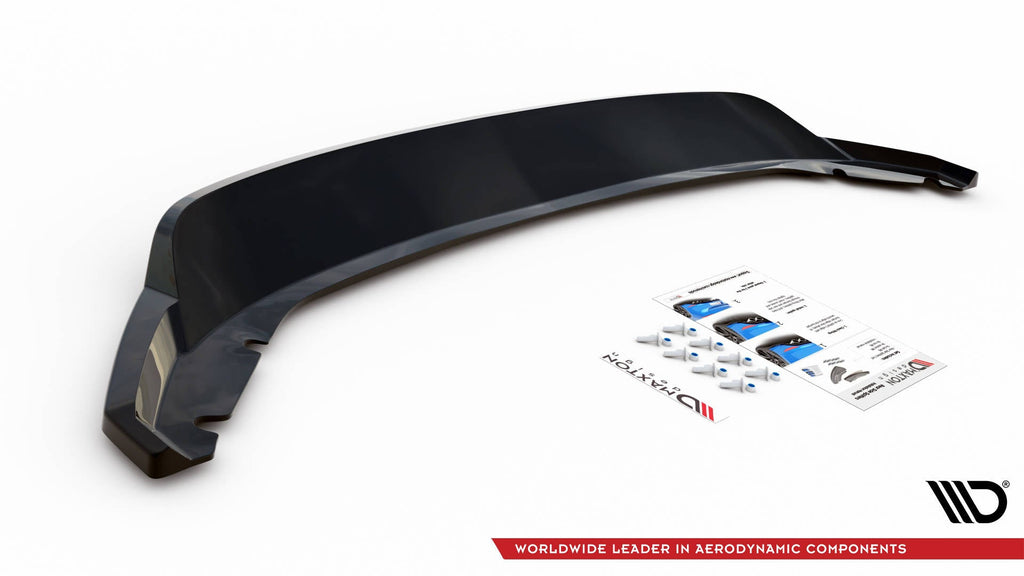 Prelungire splitter bara spate Seat Leon Hatchback Mk3 2012-2016 v20 - Maxton Design