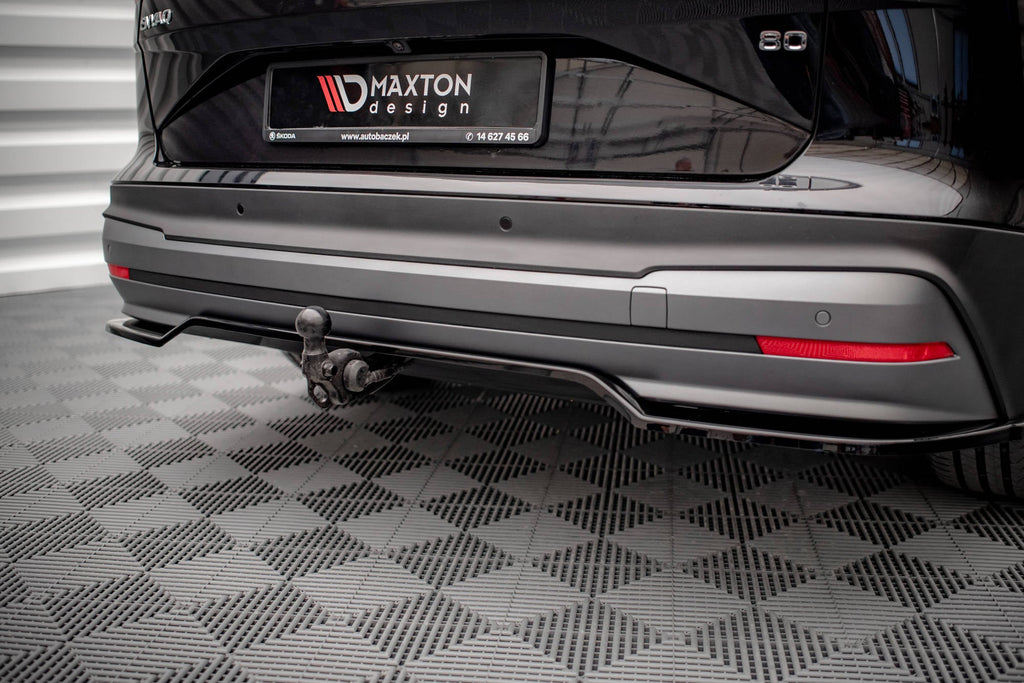 Prelungire splitter bara spate Skoda Enyaq iV 2020- v1 - Maxton Design