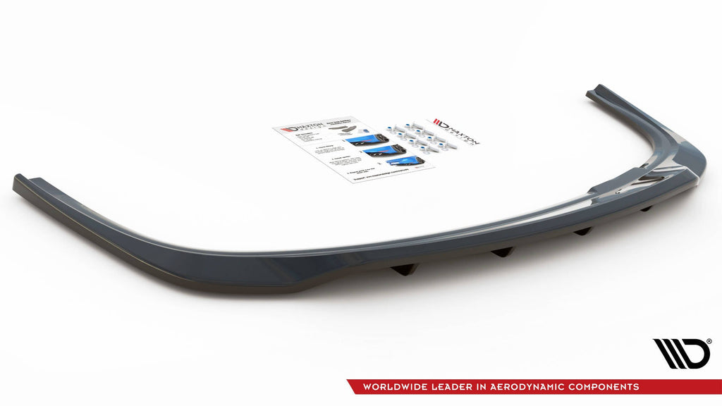 Prelungire splitter bara spate Skoda Fabia Combi Mk3 2014-2019 v2 - Maxton Design