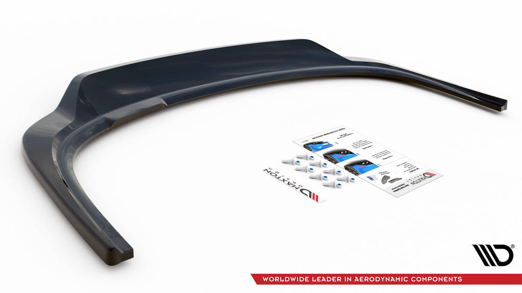 Prelungire splitter bara spate Skoda Fabia Combi Mk3 2014-2019 v2 - Maxton Design