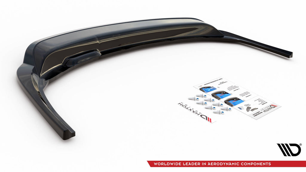 Prelungire splitter bara spate Skoda Fabia Combi Mk3 Facelift 2019-2021 v3 - Maxton Design