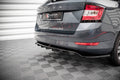 Prelungire splitter bara spate Skoda Fabia Combi Mk3 Facelift 2019-2021 v3 - Maxton Design