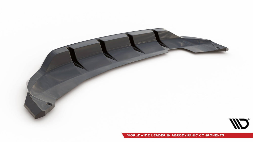 Prelungire splitter bara spate Skoda Fabia Monte Carlo Mk4 2021- v6 - Maxton Design