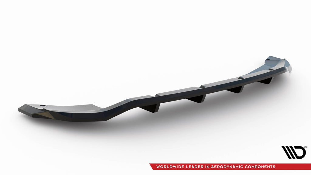 Prelungire splitter bara spate Skoda Fabia Monte Carlo Mk4 2021- v6 - Maxton Design
