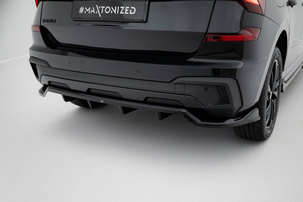 Prelungire splitter bara spate Skoda Kamiq Monte Carlo Mk1 Facelift 2023- v3 - Maxton Design