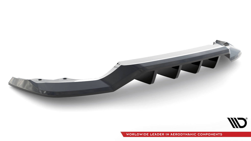Prelungire splitter bara spate Skoda Karoq Sportline Mk1 Facelift 2021- v2 - Maxton Design