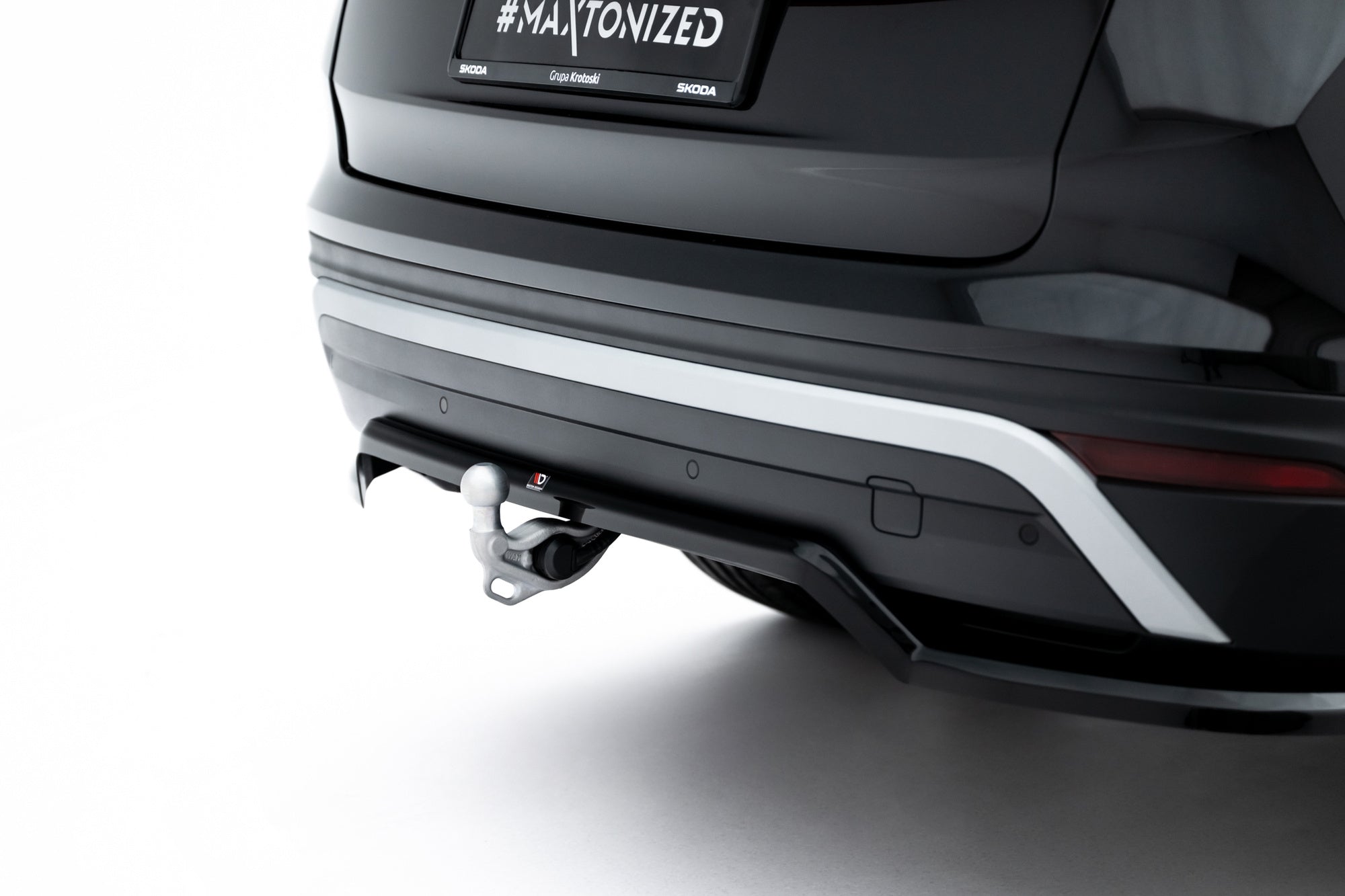 Prelungire splitter bara spate Skoda Kodiaq Mk2 2024- v1 - Maxton Design