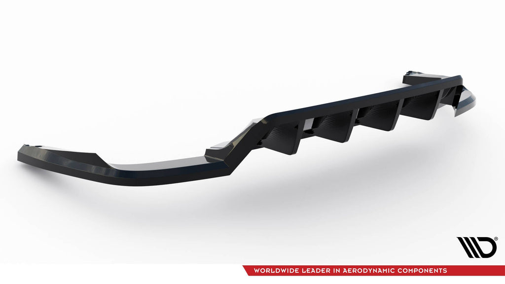 Prelungire splitter bara spate Skoda Kodiaq RS Mk1 Facelift 2017-2023 v3 - Maxton Design