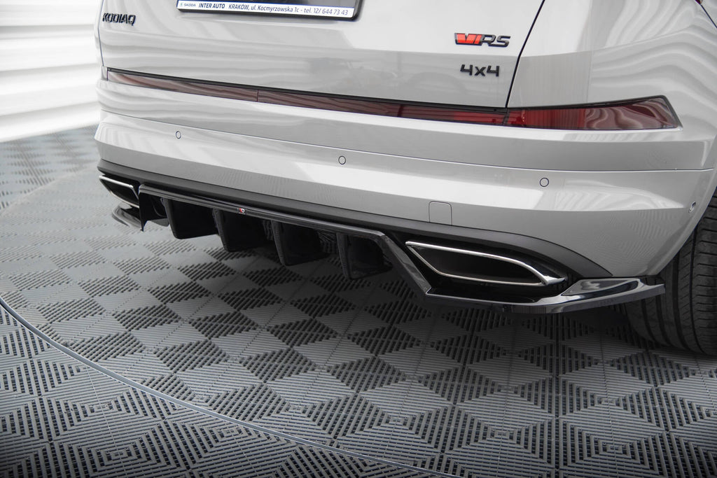 Prelungire splitter bara spate Skoda Kodiaq RS Mk1 Facelift 2017-2023 v3 - Maxton Design