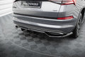 Prelungire splitter bara spate Skoda Kodiaq Sportline Mk1 Facelift 2017-2023 v4 - Maxton Design