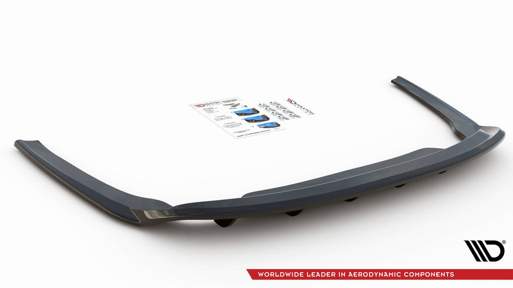 Prelungire splitter bara spate Skoda Octavia Mk4 2019- v11 - Maxton Design