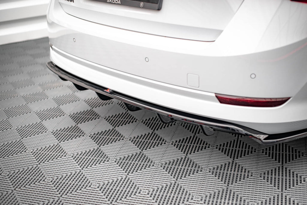 Prelungire splitter bara spate Skoda Octavia Mk4 2019- v11 - Maxton Design