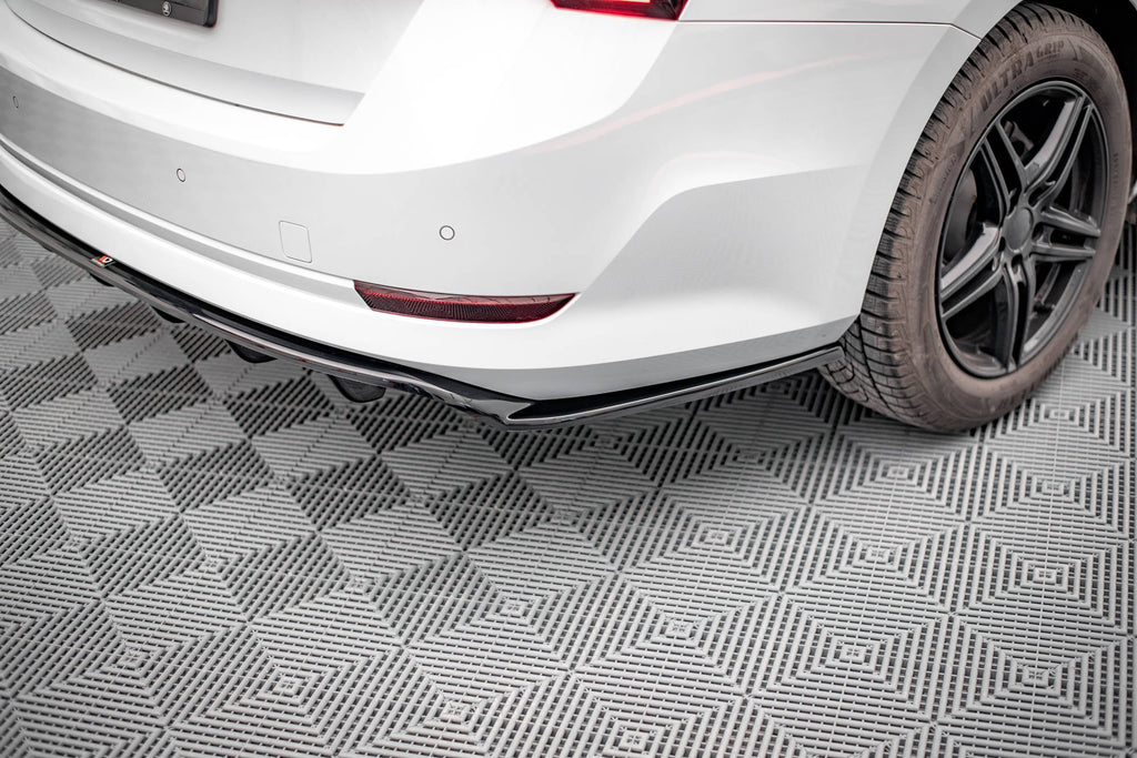 Prelungire splitter bara spate Skoda Octavia Mk4 2019- v11 - Maxton Design