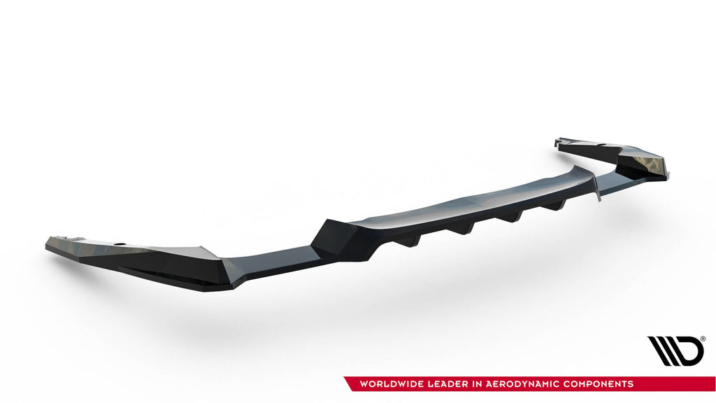 Prelungire splitter bara spate Subaru Impreza WRX STI Mk3 Facelift 2011-2014 v7 - Maxton Design