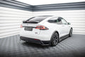 Prelungire splitter bara spate Tesla Model X Mk1 Facelift 2021- v4 - Maxton Design