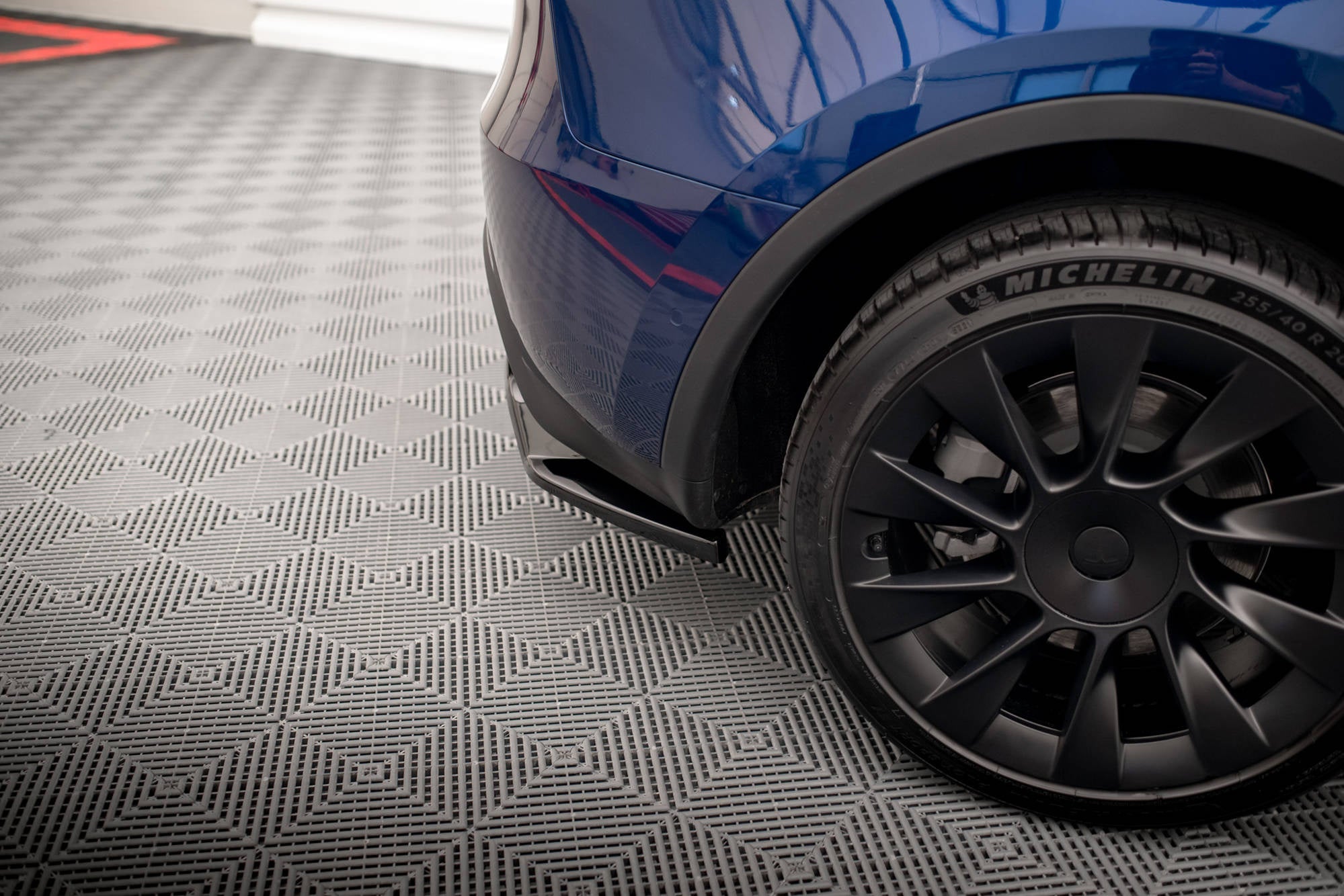 Prelungire splitter bara spate Tesla Model Y 2020- v1 - Maxton Design