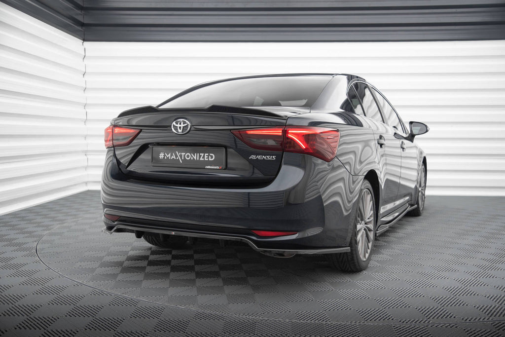 Prelungire splitter bara spate Toyota Avensis Sedan Mk3 Facelift 2015-2018 v2 - Maxton Design