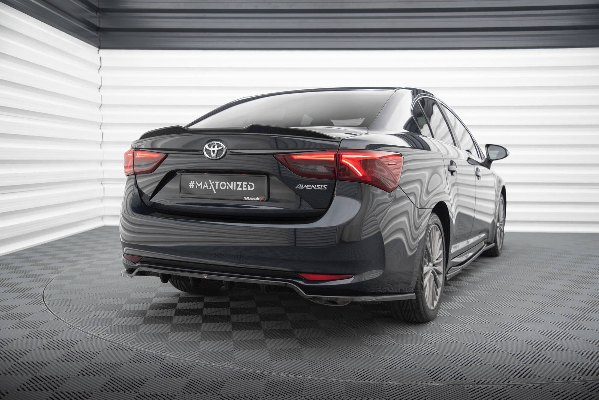 Prelungire splitter bara spate Toyota Avensis Sedan Mk3 Facelift 2015-2018 v2 - Maxton Design